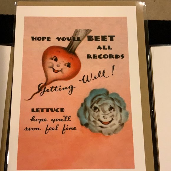 Vintage Look - New Stock - Made in USA - Lot of 7 - Happy Birthday, Get Well, +1 - Picture 6 of 11